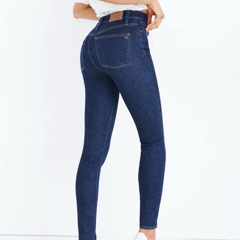 Madewell Dark Wash Curvy High-Rise Skinny Jeans - Size 27